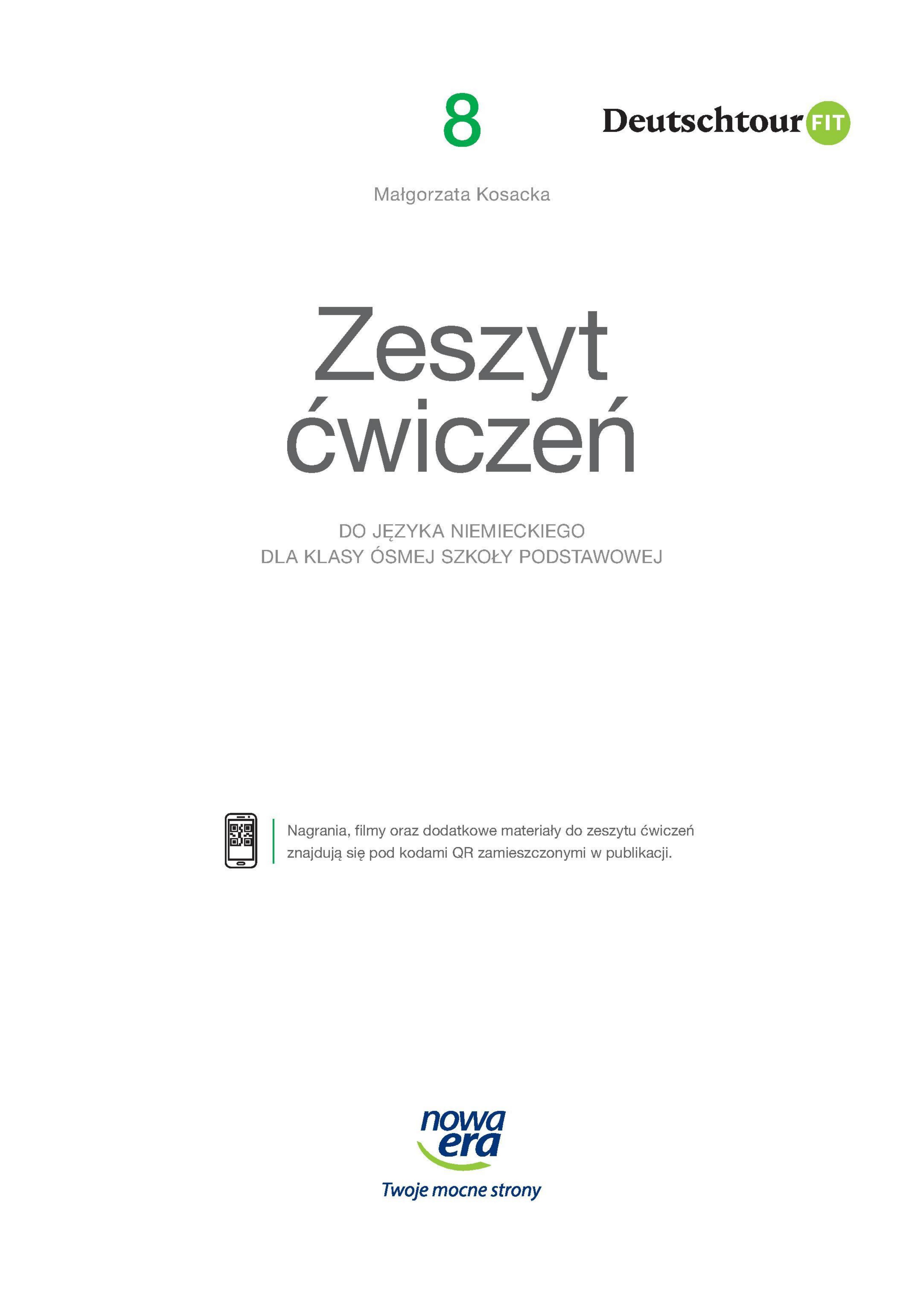 Okładka Deutschtour Fit 8