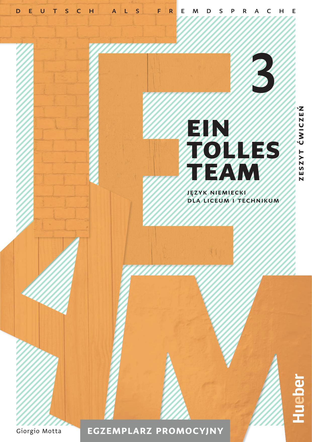 Okładka Ein tolles Team 3