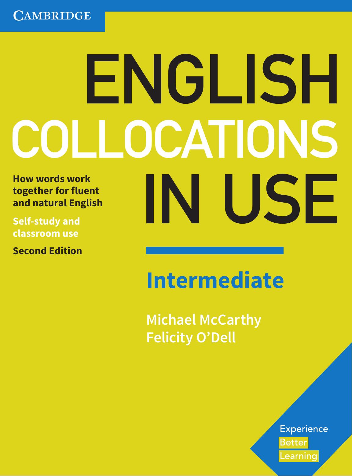 Okładka English Collocations in Use Intermediate