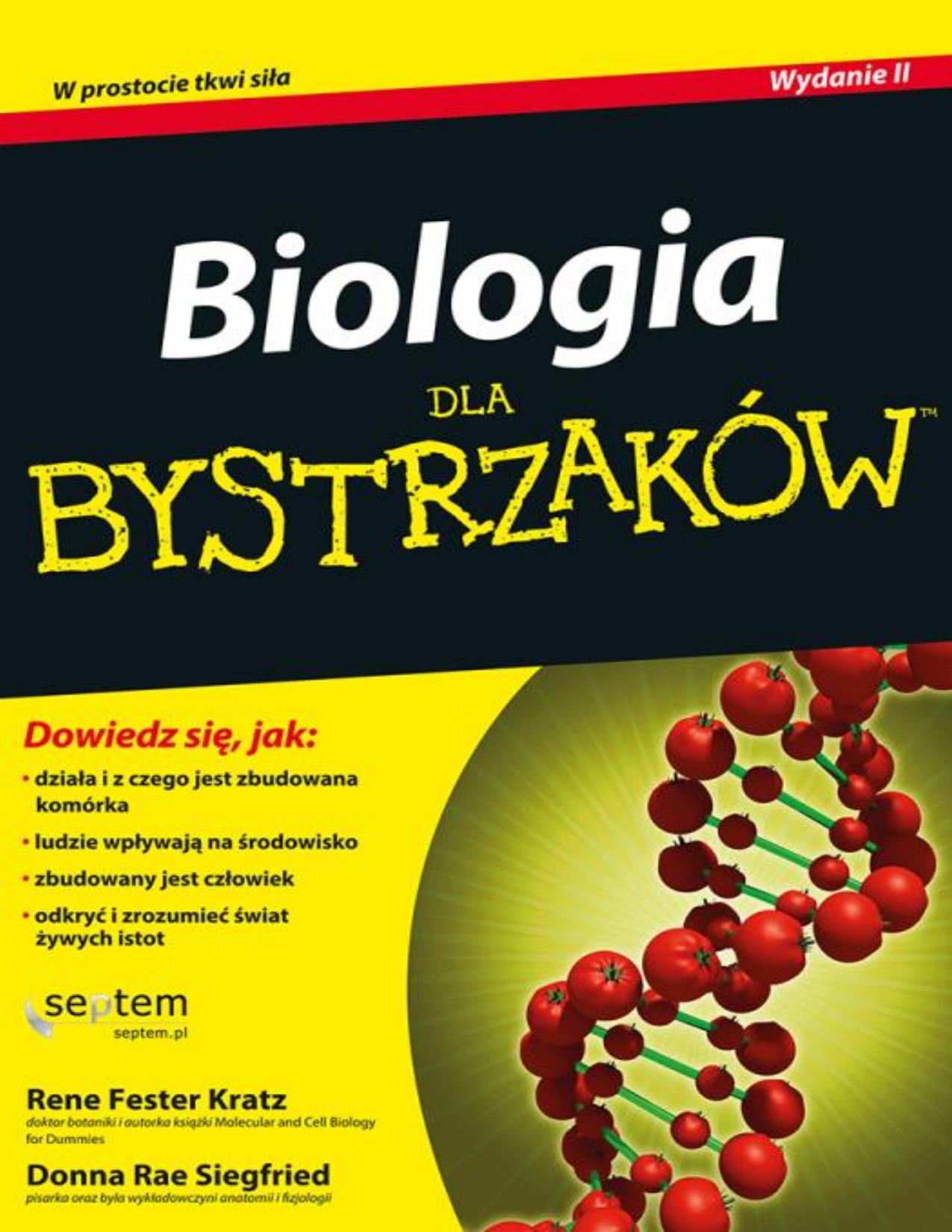 Okładka Biologia dla bystrzaków