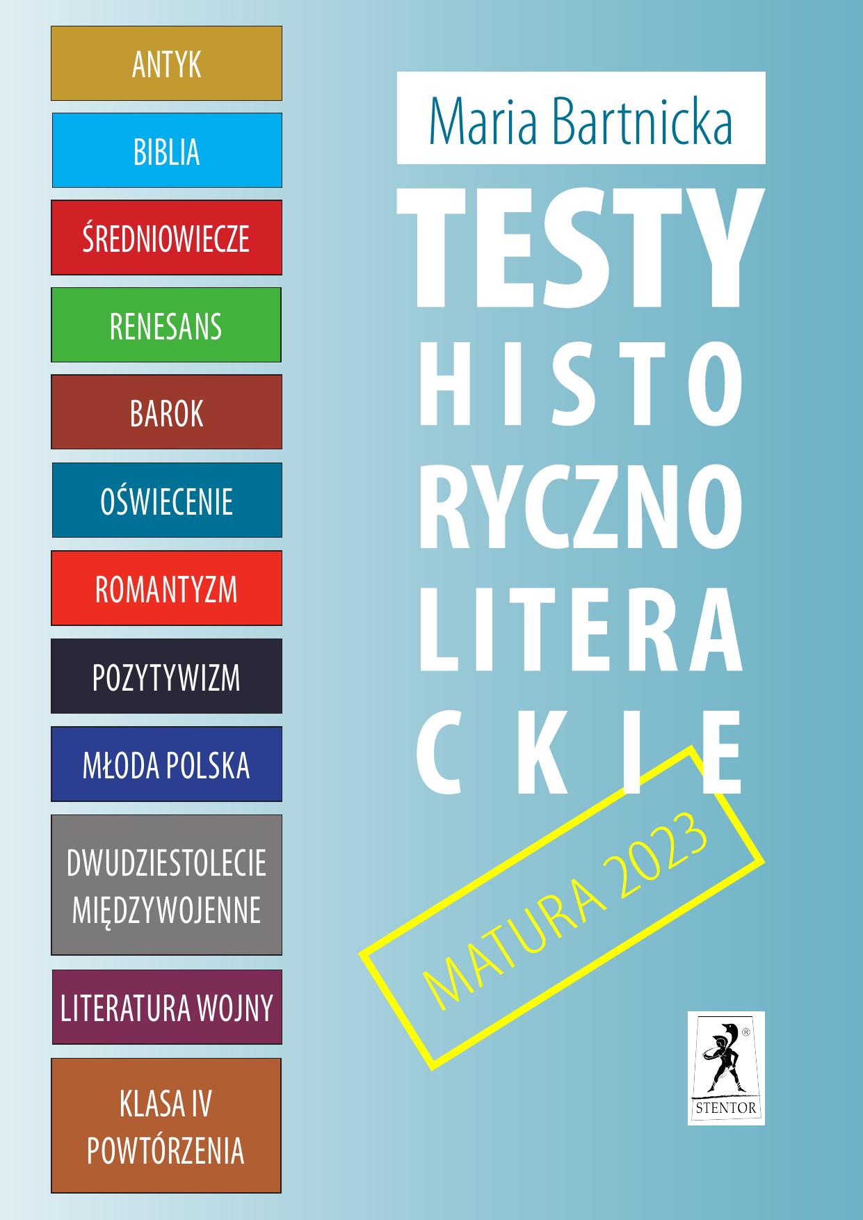 Okładka 2. testy historycznoliterackie matura 2023 - Nieznany - unknown