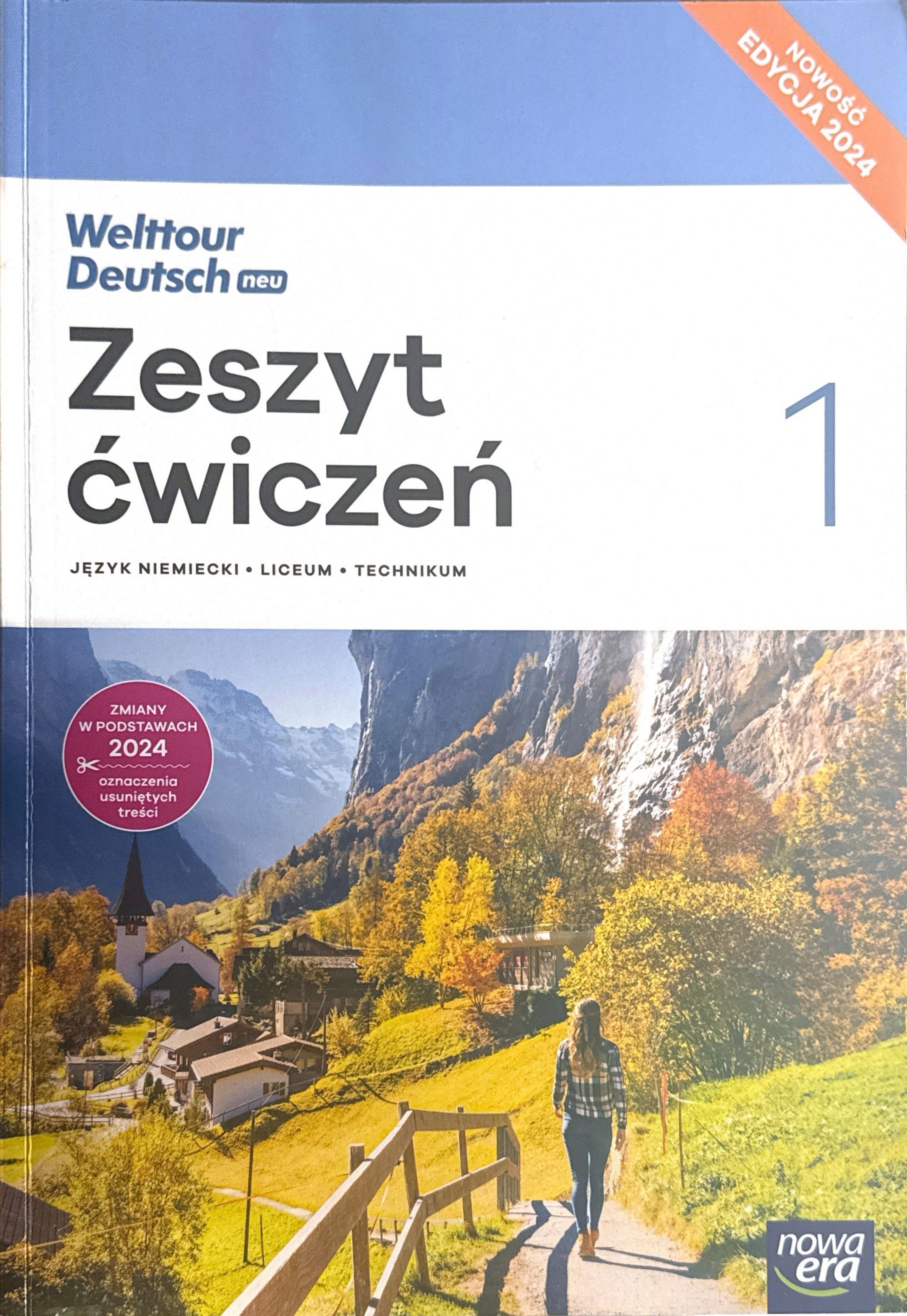 Okładka welttour deutsch neu 1 zeszyt ćwiczeń - Nieznany