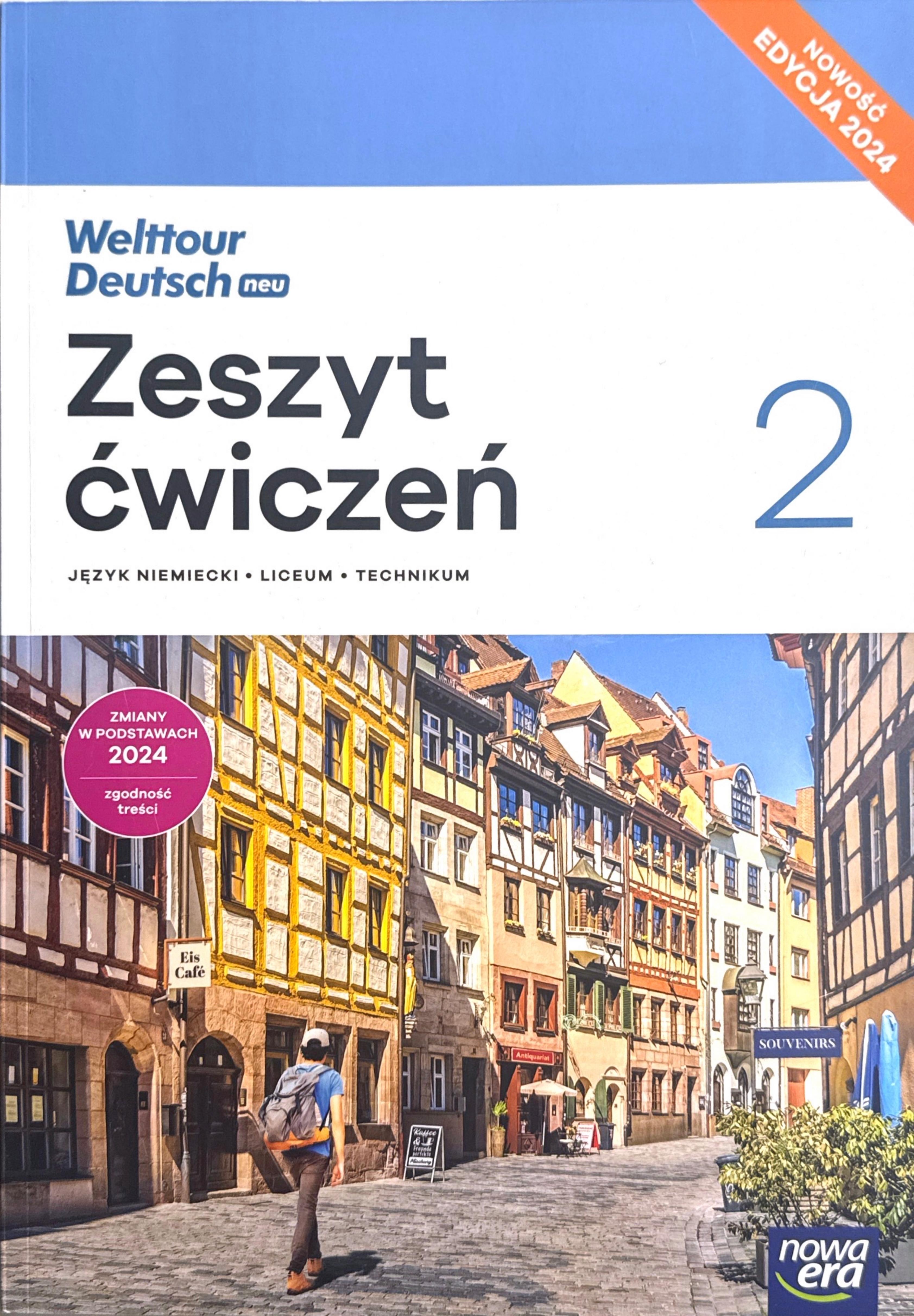 Okładka welttour deutsch neu 2 zeszyt ćwiczeń - Nieznany