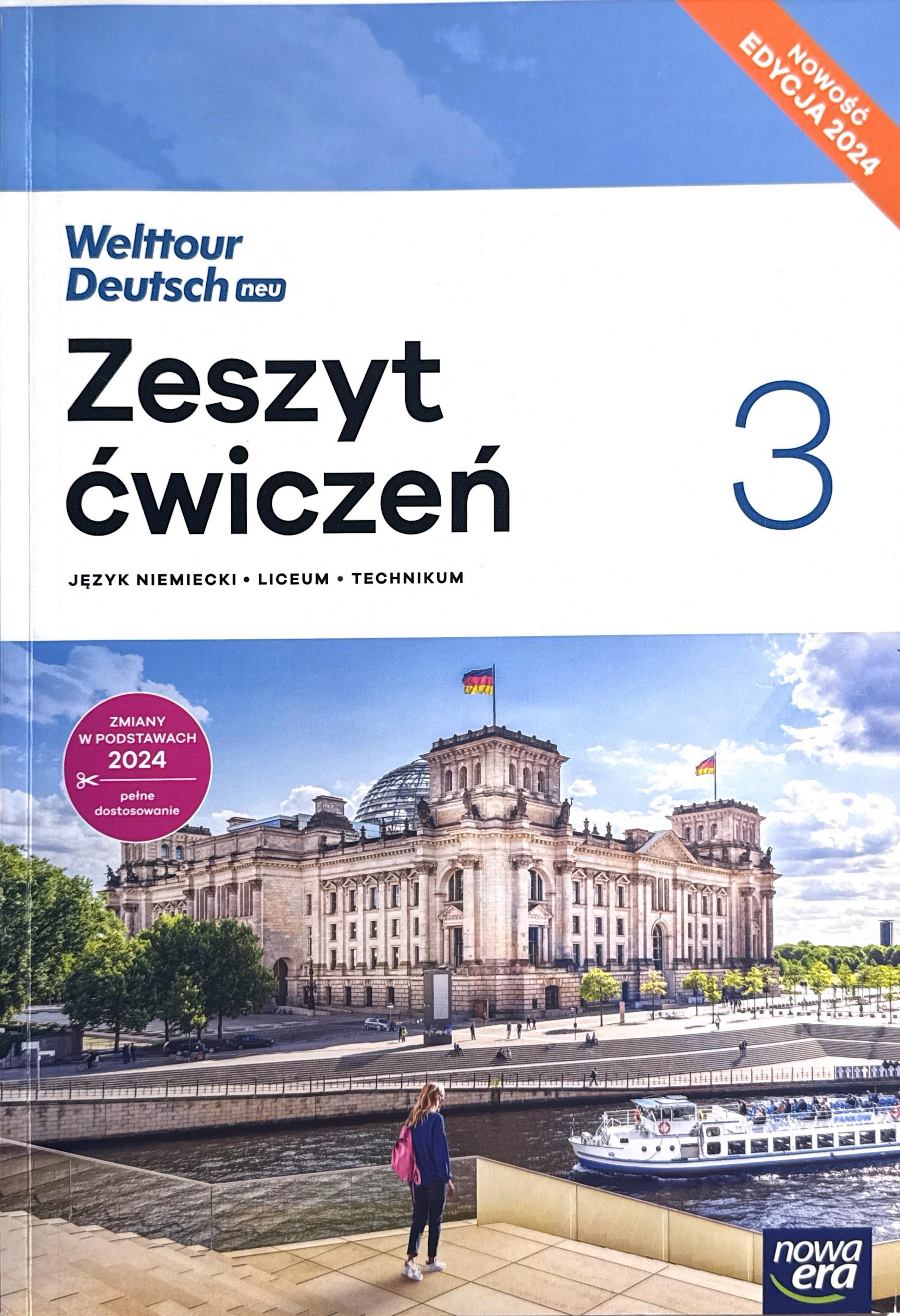 Okładka welttour deutsch neu 3 zeszyt ćwiczeń - Nieznany