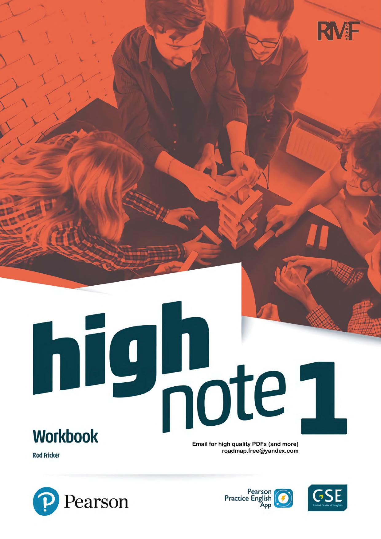 Okładka High Note 1 Workbook