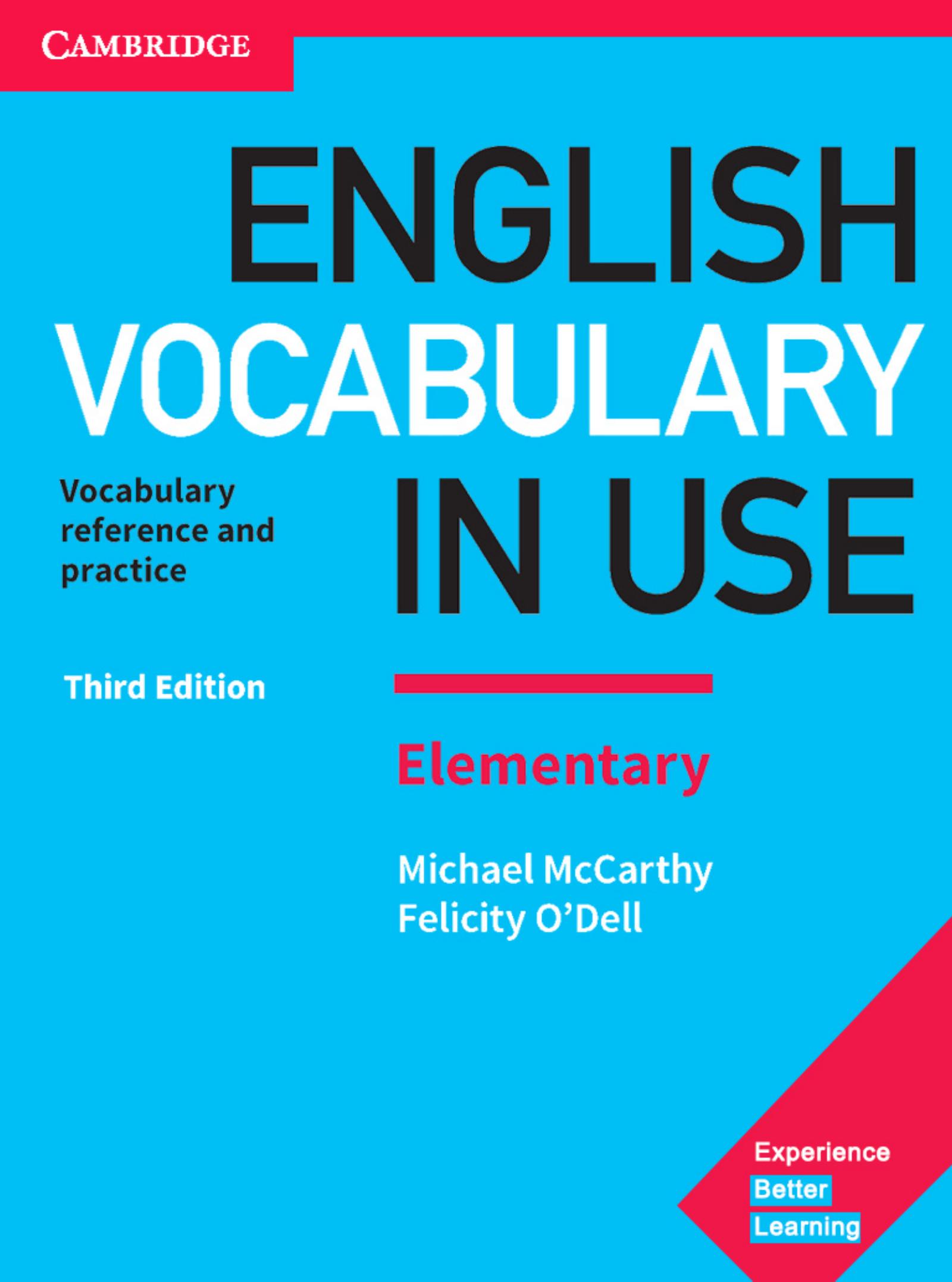 Okładka English Vocabulary In Use Elementary