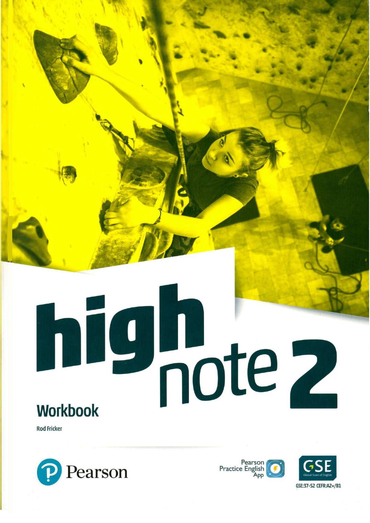 Okładka High Note 2 Workbook