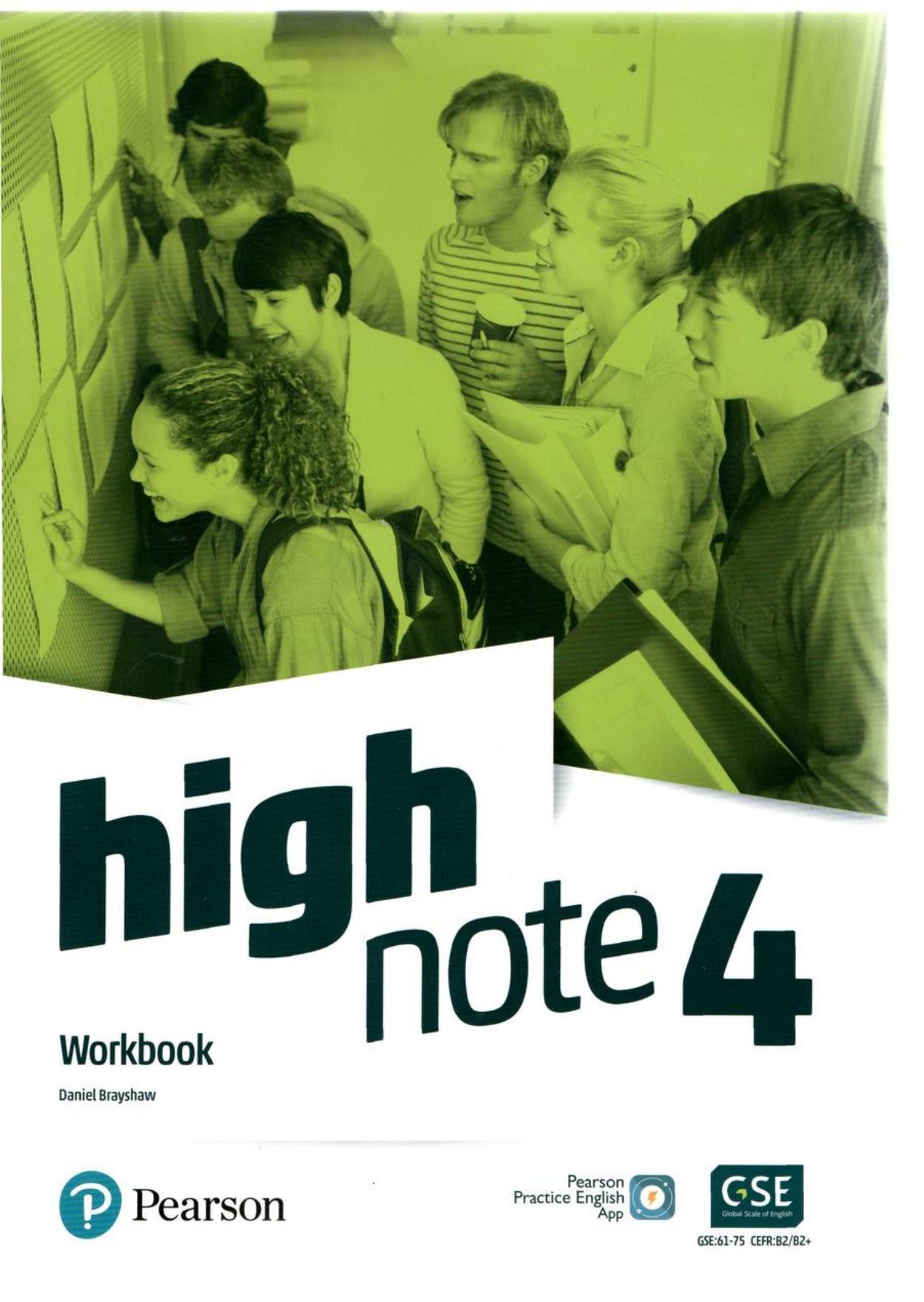 Okładka High note 4 Workbook