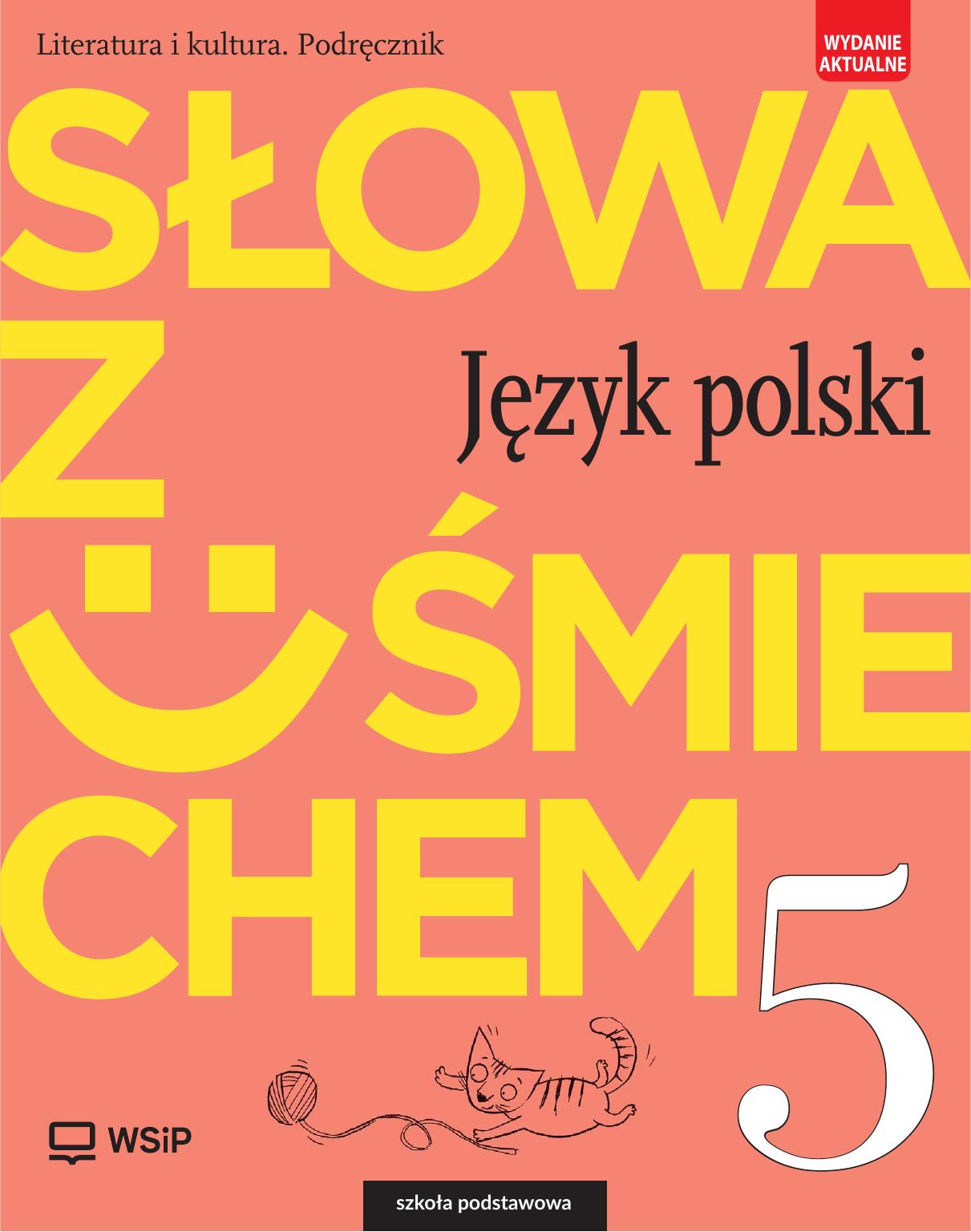 Okładka słowa z uśmiechem 5 lik