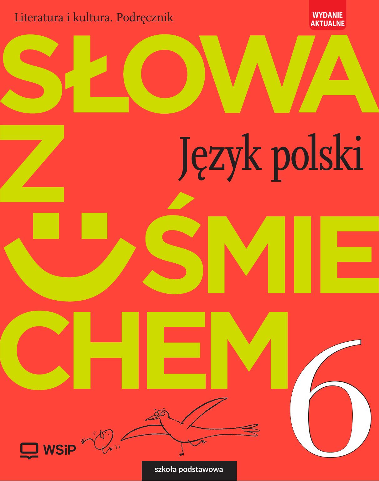 Okładka słowa z uśmiechem 6 lik