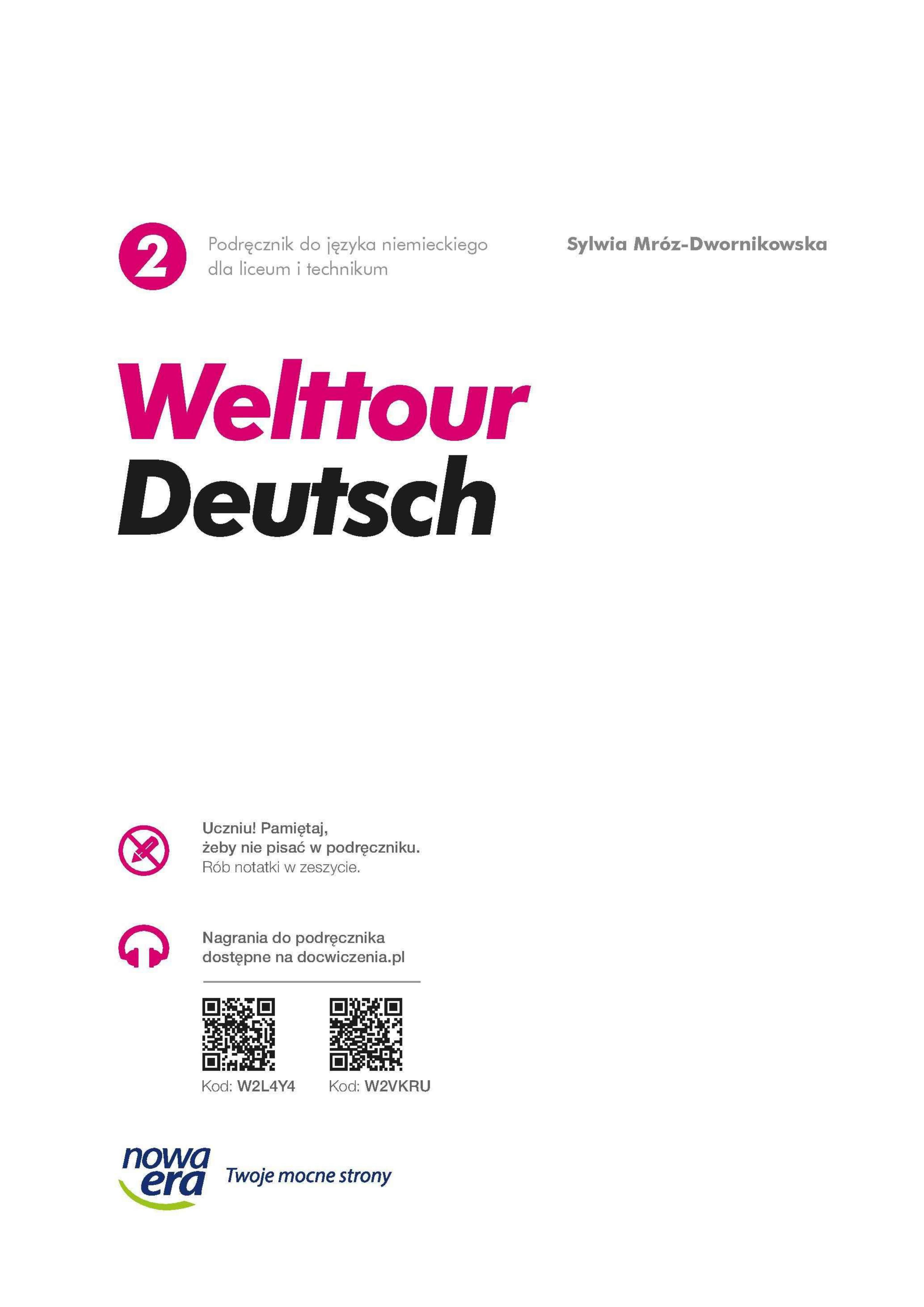 Okładka Welttour deutsch 2
