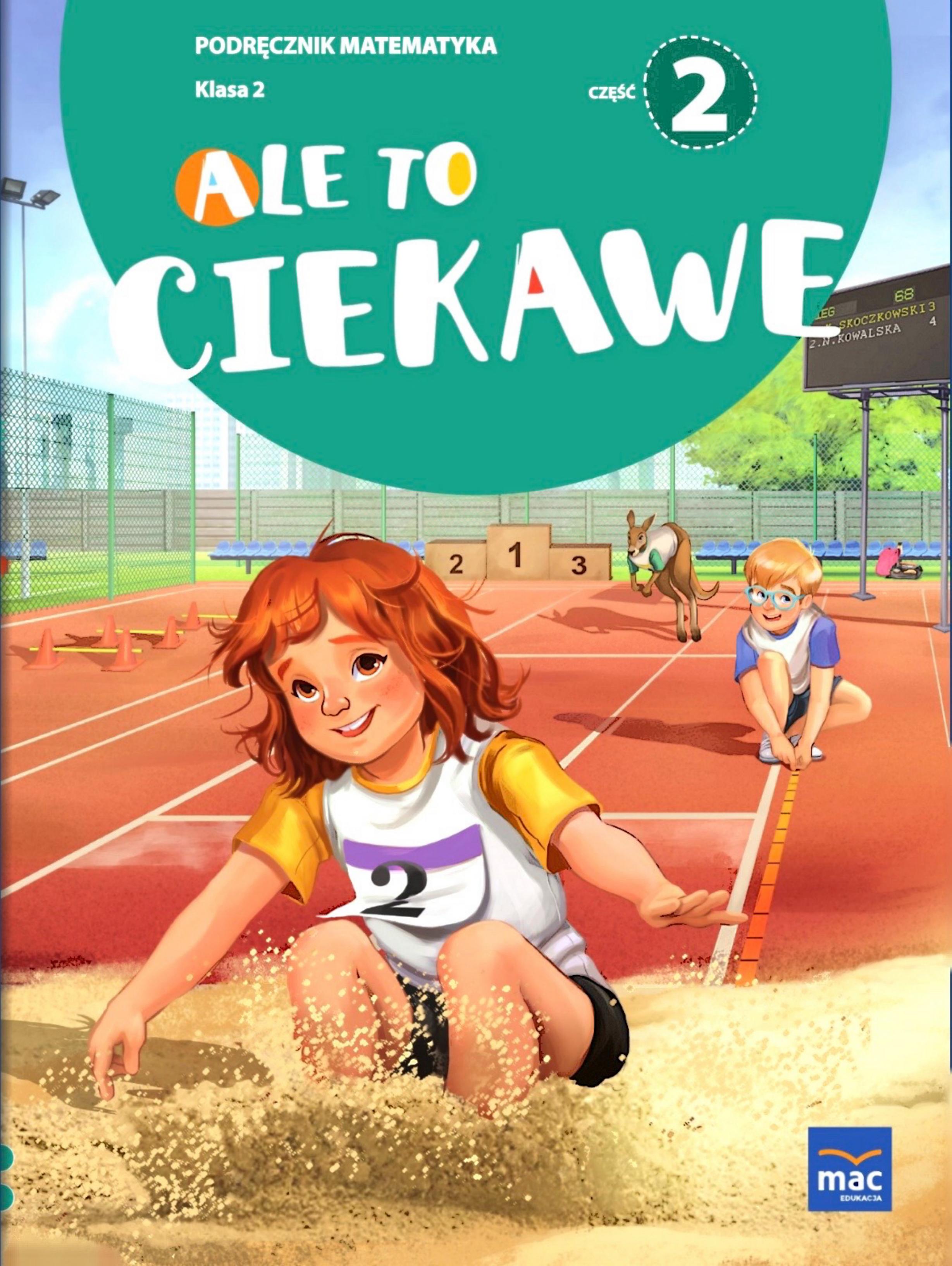 Okładka Ale to ciekawe matematyka 2 część 2