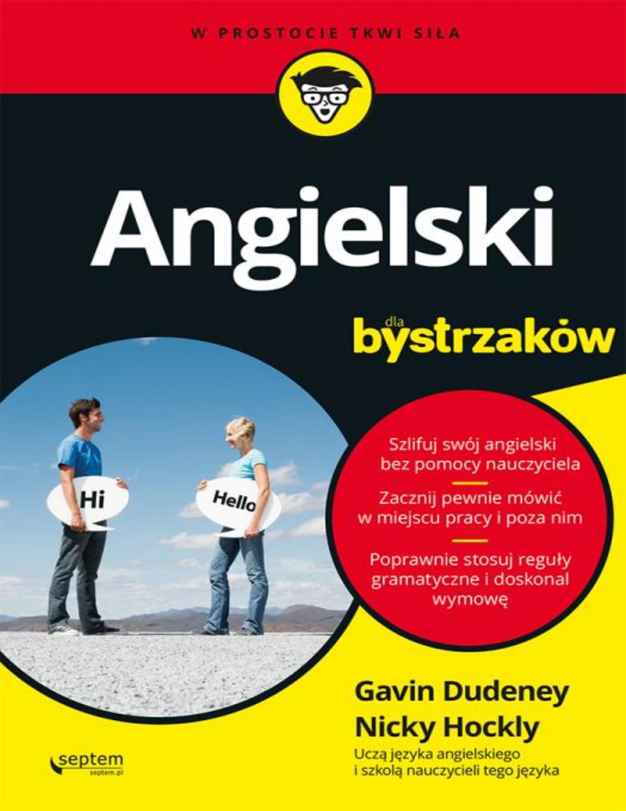 Okładka Angielski dla bystrzaków (Nicky Hockly Gavin Dudeney)
