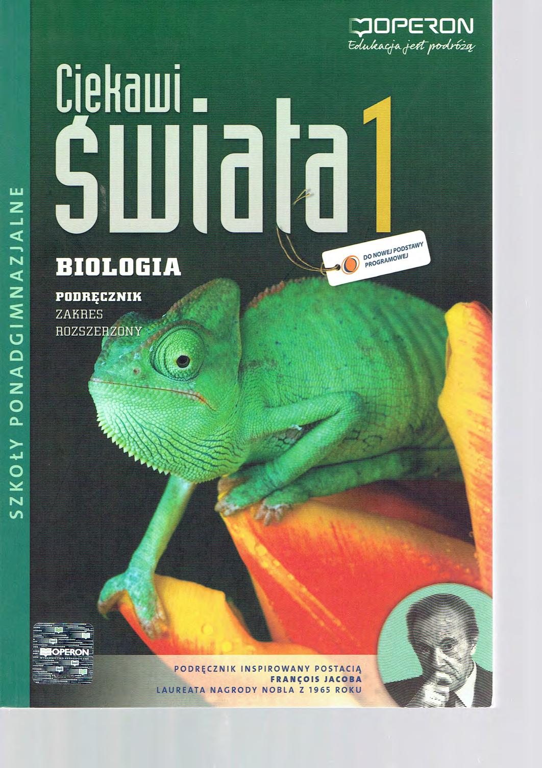 Okładka Ciekawi świata 1 (zakres rozszerzony)