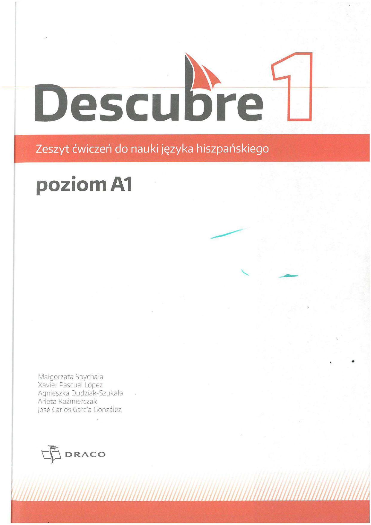 Okładka Descubre 1 Ćwiczenia